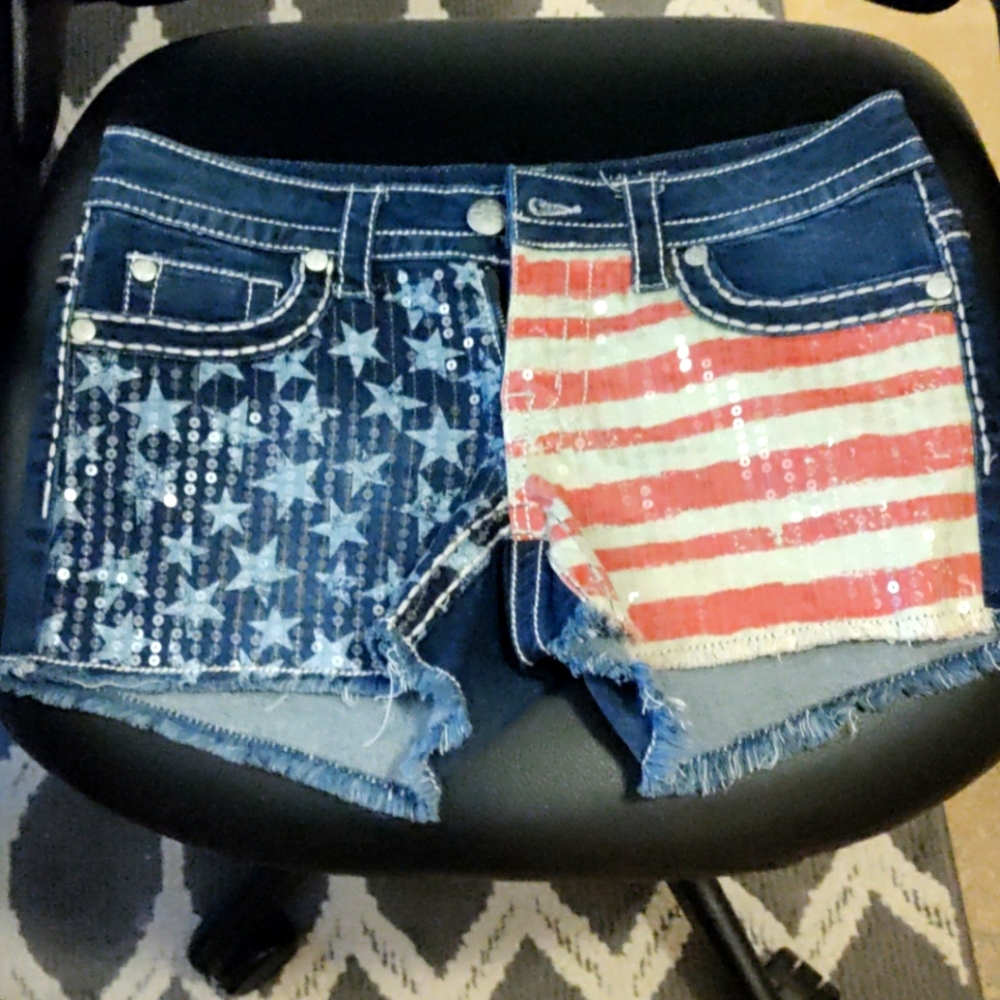 Jean shorts